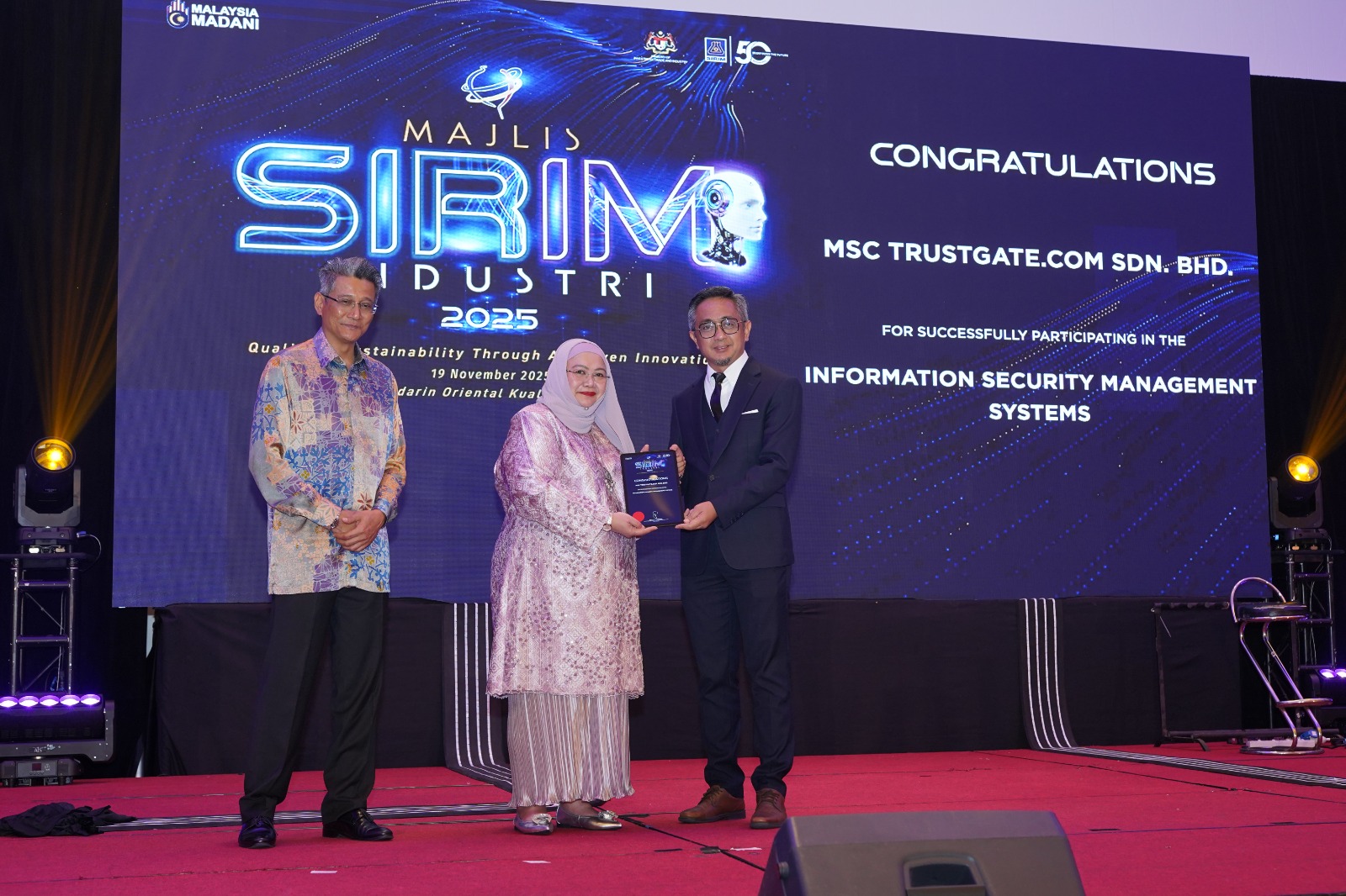 Recognised for Commitment to ISO/IEC 27001:2022