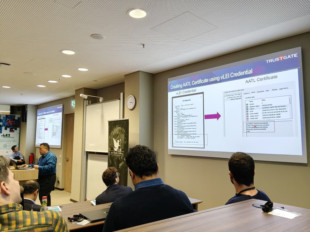 MSC Trustgate Wins at GLEIF vLEI Hackathon