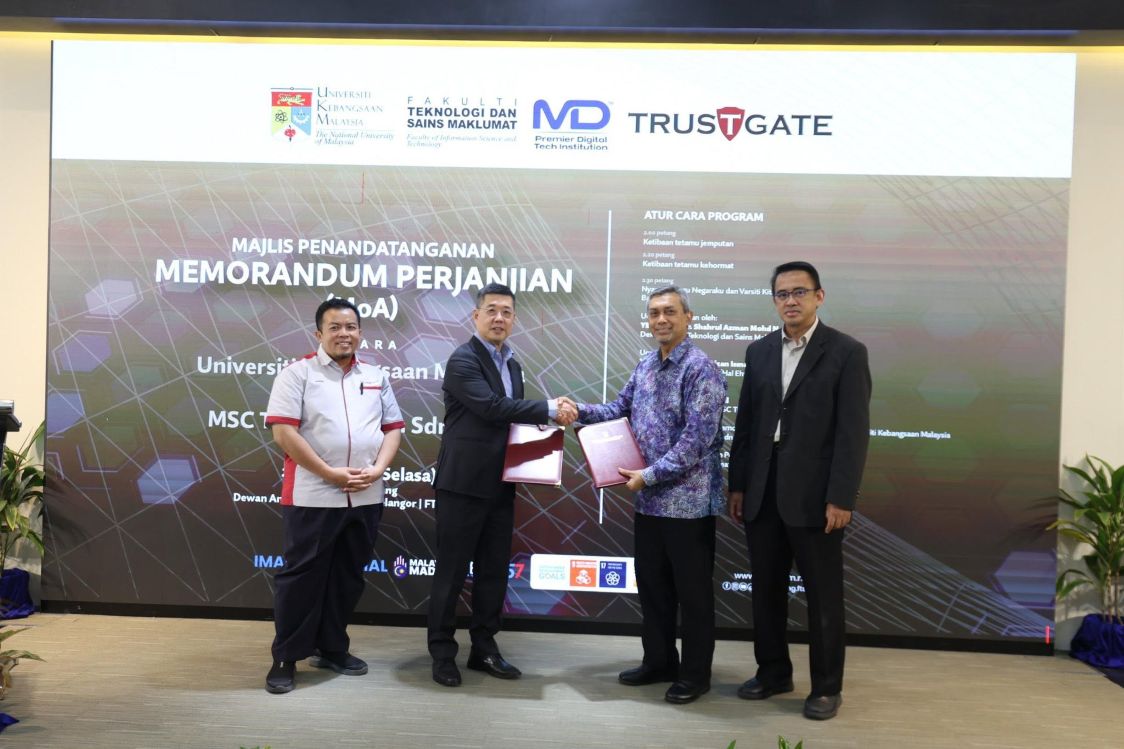 UKM & MSC Trustgate Perkukuh Kerjasama Demi Masa Depan Keselamatan Siber Negara