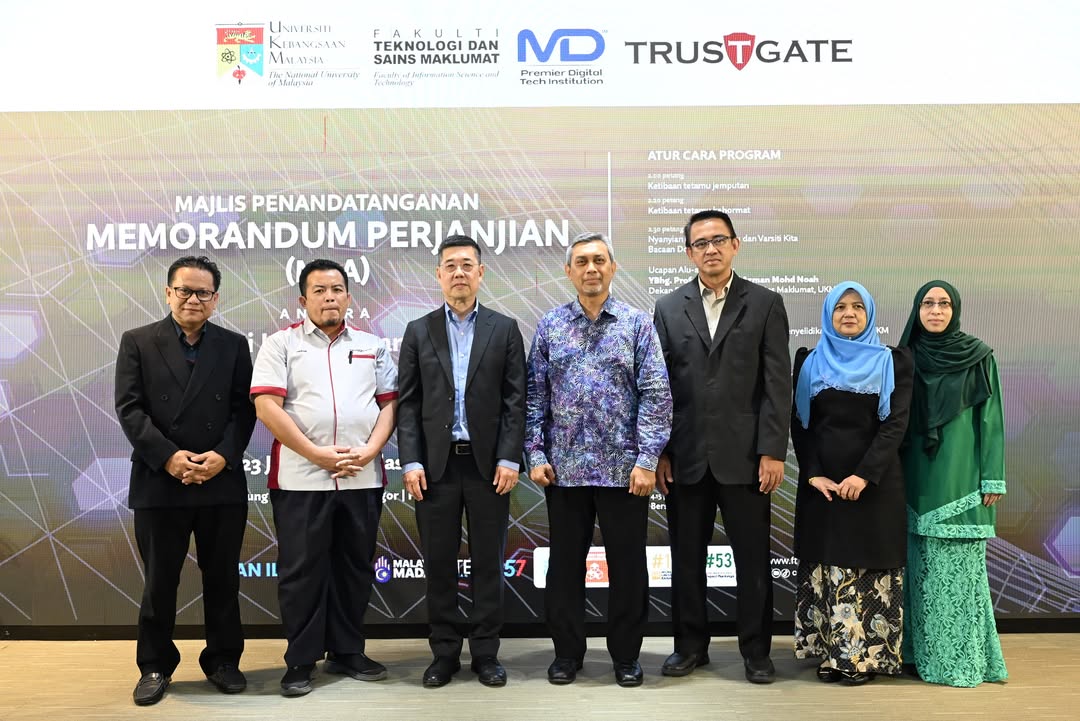 UKM & MSC Trustgate Perkukuh Kerjasama Demi Masa Depan Keselamatan Siber Negara