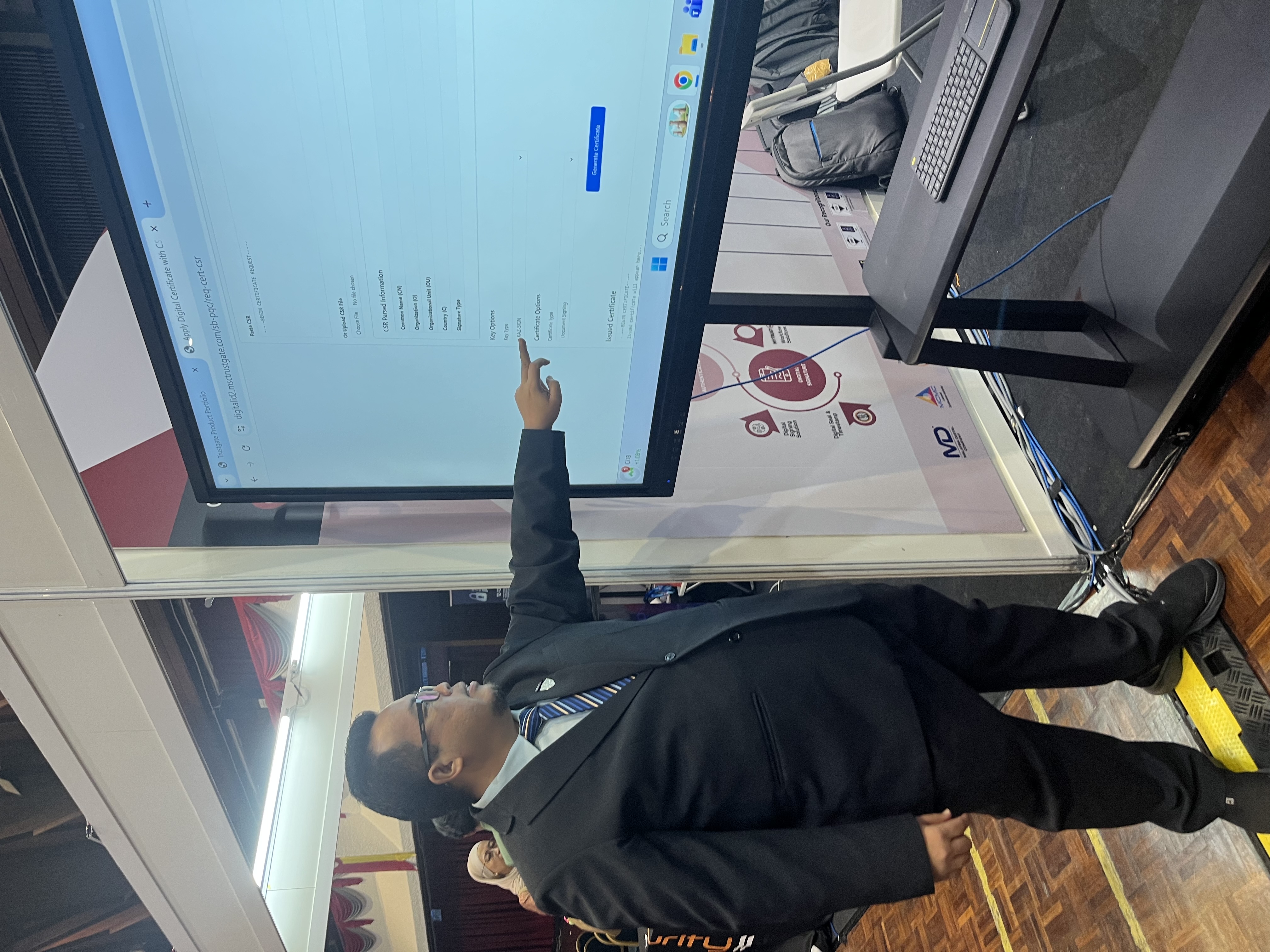MSC Trustgate Presents PQC Sandbox Solution at National PQC Awareness Session 2025