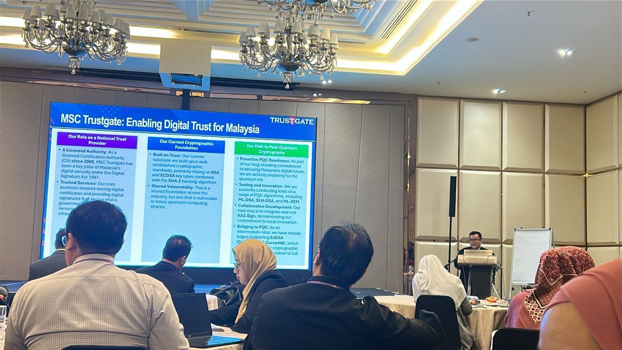 MSC Trustgate Presents PQC Sandbox Solution at National PQC Awareness Session 2025